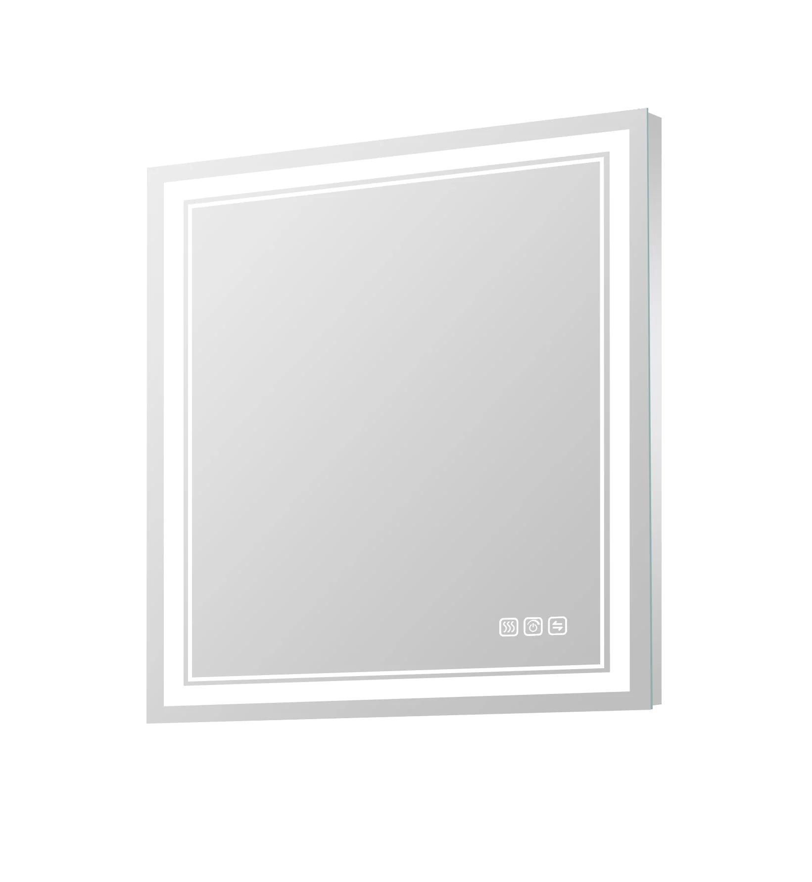 New 30 x 36 Inch LED Lighted Vanity Mirror with Anti-Fog – Wall-Mounted Bathroom Makeup Mirror 115203 - Image 2