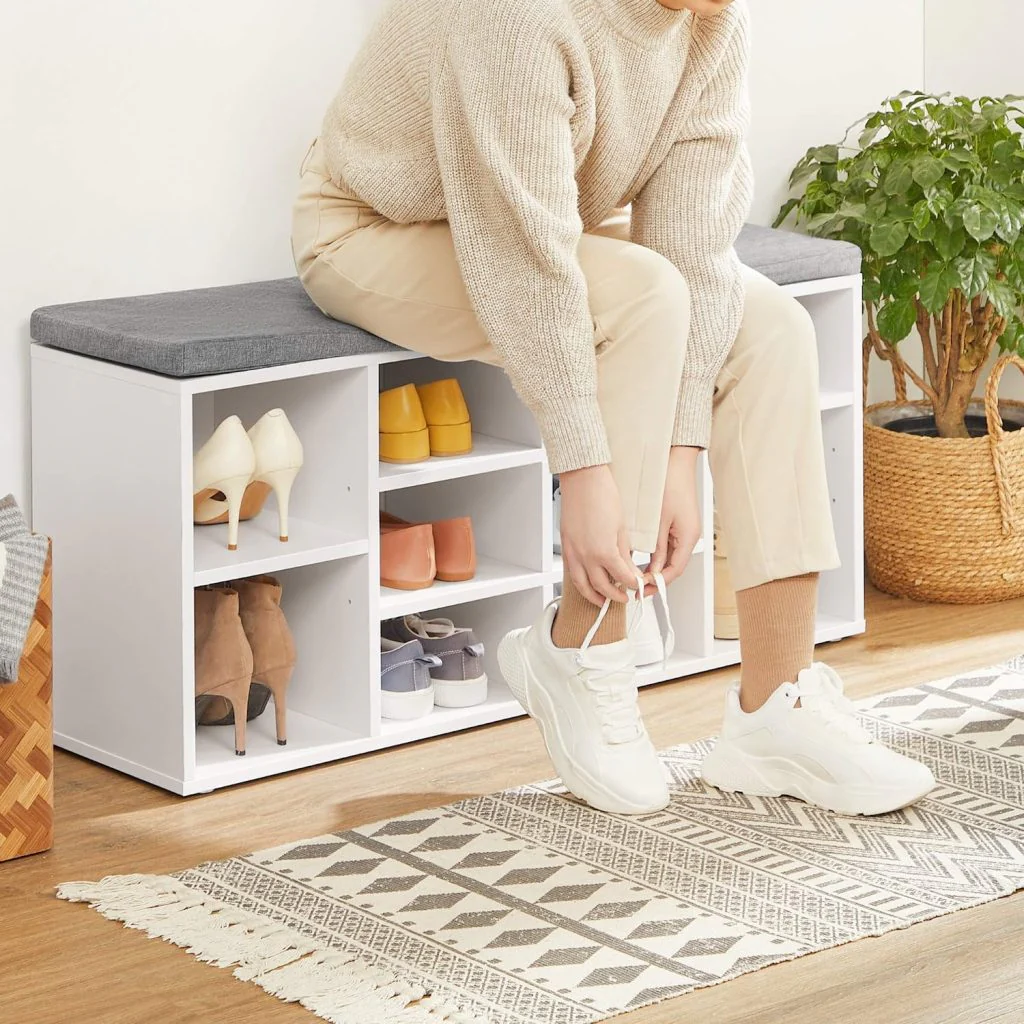 New 10-Compartment Shoe Storage Cabinet – Entryway & Bedroom Organizer - Image 3