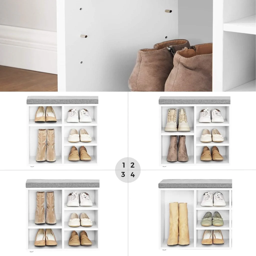 New 10-Compartment Shoe Storage Cabinet – Entryway & Bedroom Organizer - Image 5