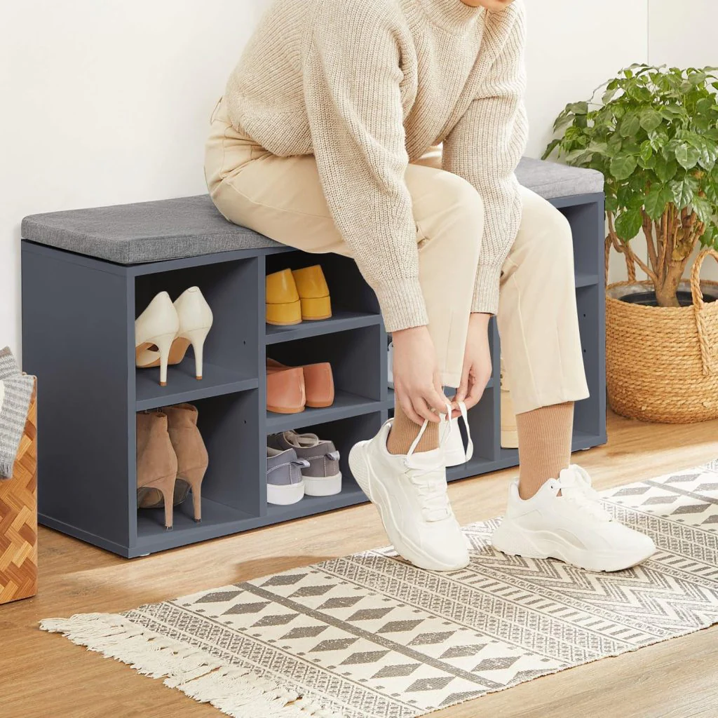 New 10-Compartment Shoe Storage Cabinet – Entryway & Bedroom Organizer - Image 8