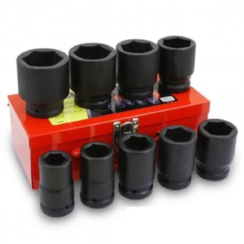 New 10 PCS 1 Inch SAE Impact Socket Set – Heavy Duty 1″ Drive Sockets 10SS10 - Image 2