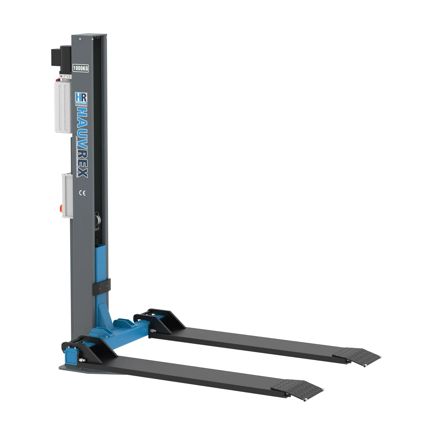 New 1010 Golf Cart ATV UTV Lift – 1,000kg (2,205 lb) , Single Post with Adjustable Arms & Solenoid Lock Release Hsl1010