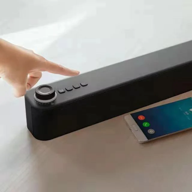 New 10W Bluetooth Wireless Soundbar with Built-in Subwoofer – Compact Home Audio Speaker B484501 - Image 2