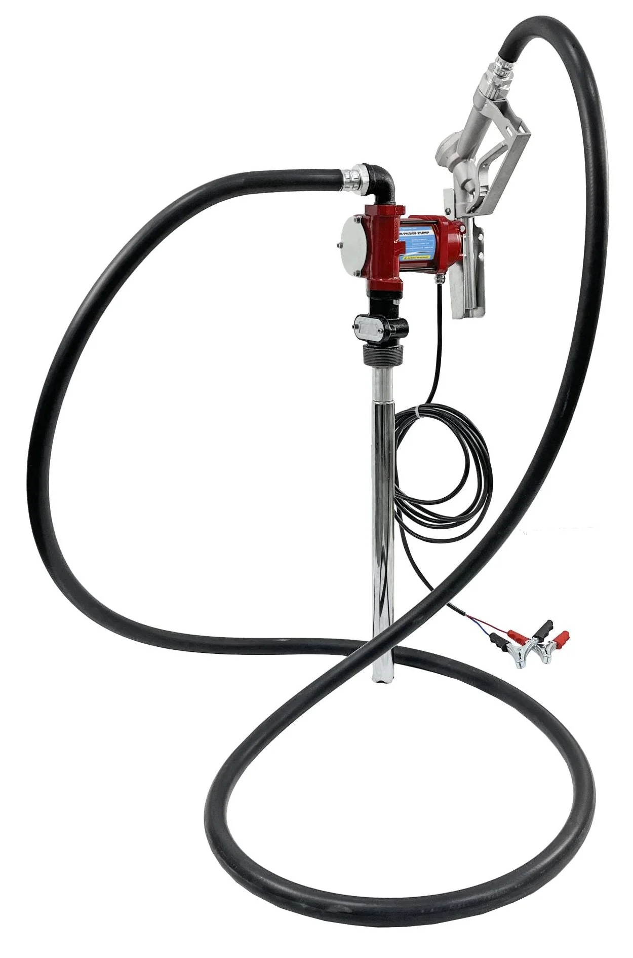 12V 57L Fuel Transfer Pump – Gasoline, Diesel & Kerosene Compatible | Model S1136 - Image 3