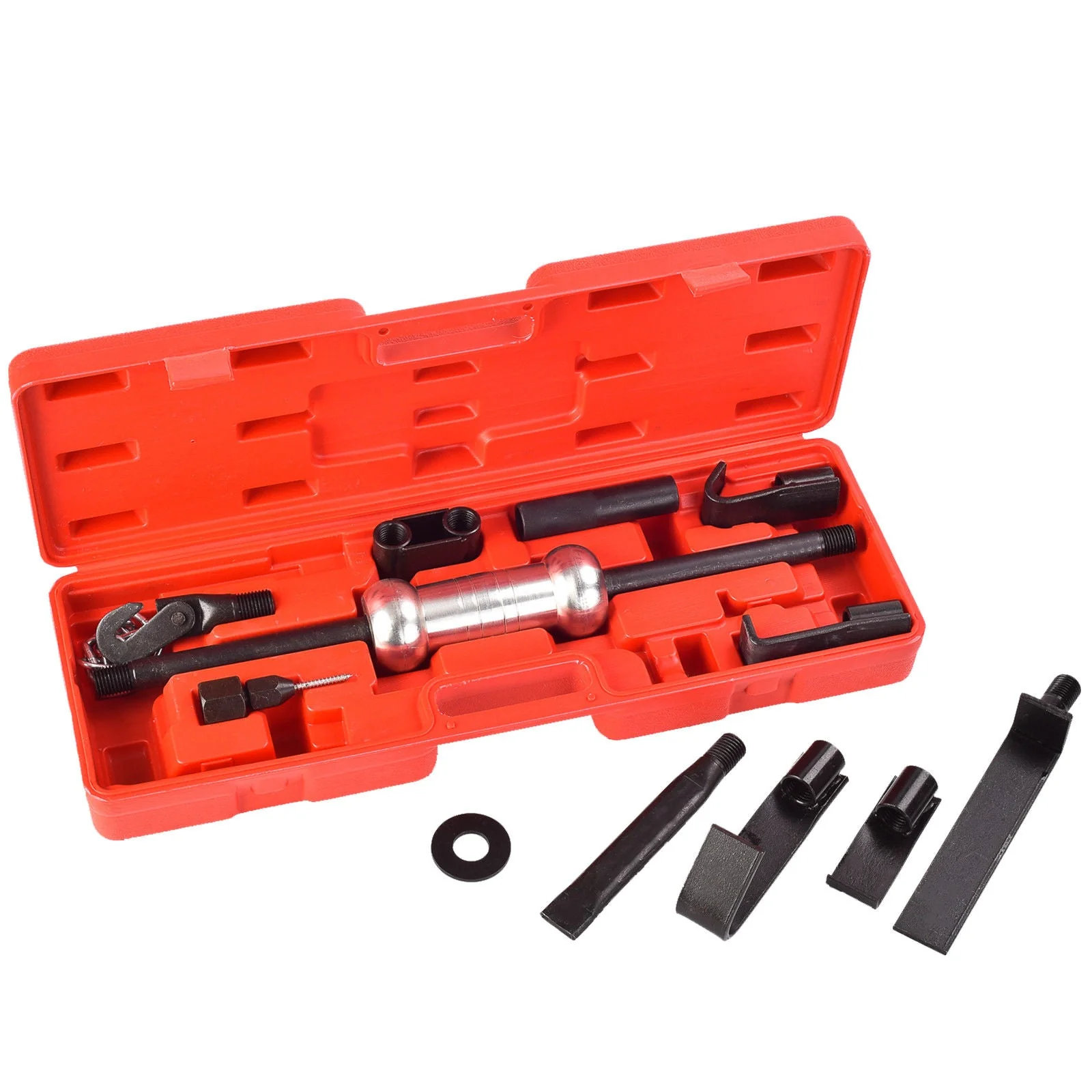 New 13-Piece Dent Puller Kit – 10 lb Slide Hammer Auto Body & Truck Repair Tool Set D1089