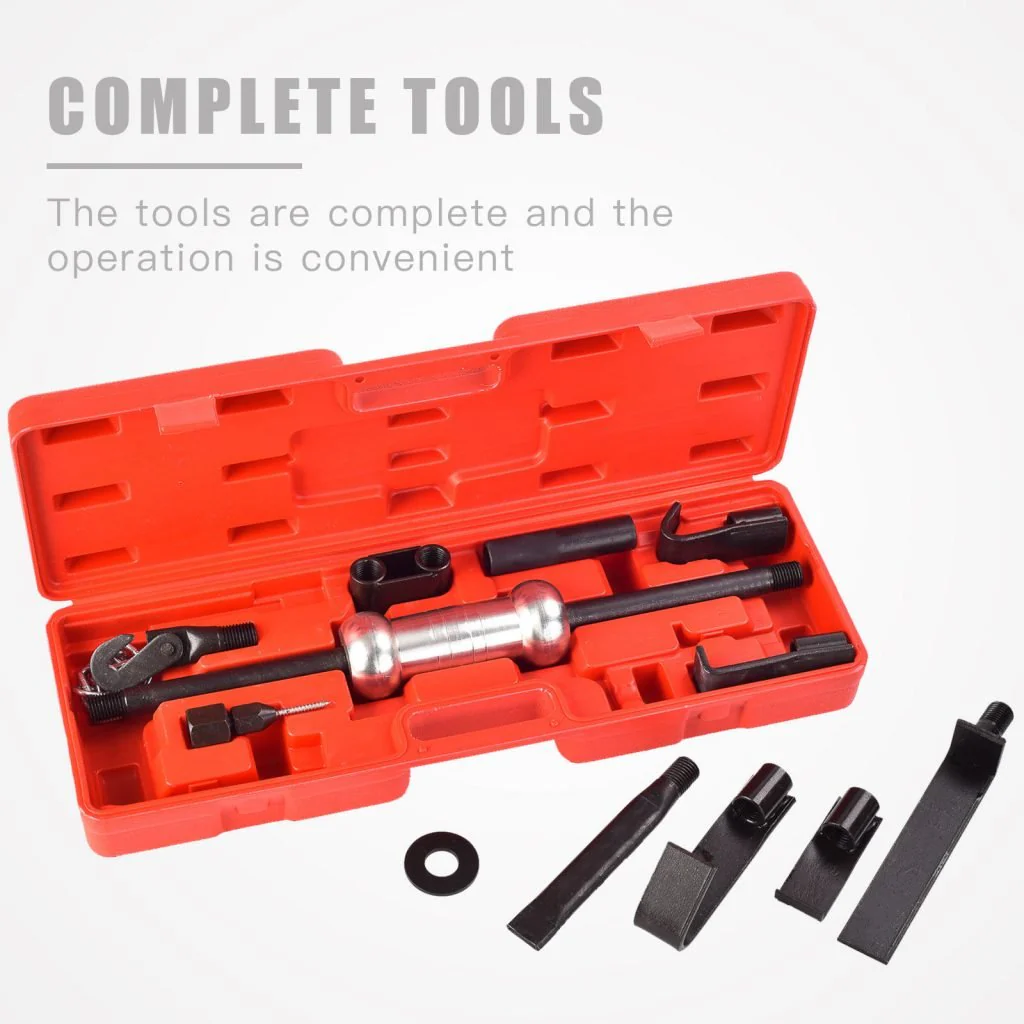 New 13-Piece Dent Puller Kit – 10 lb Slide Hammer Auto Body & Truck Repair Tool Set D1089 - Image 3