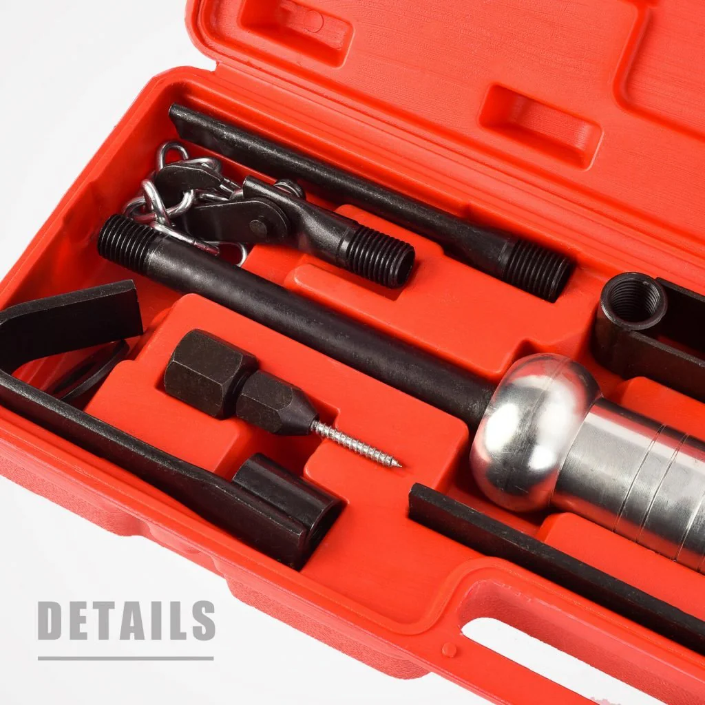 New 13-Piece Dent Puller Kit – 10 lb Slide Hammer Auto Body & Truck Repair Tool Set D1089 - Image 4