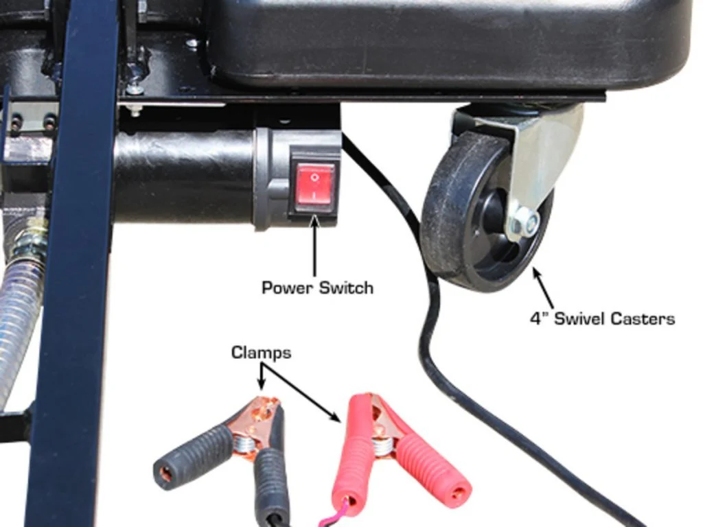 New 17 Gallon 12V Low Profile Oil Drain Pan – Heavy Duty Automotive Fluid Extractor 12VOP - Image 4