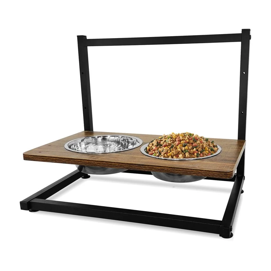 New 2-Bowl Elevated Dog & Cat Raised Pet Feeder – Adjustable Height, Non-Slip Design 257105 - Image 3