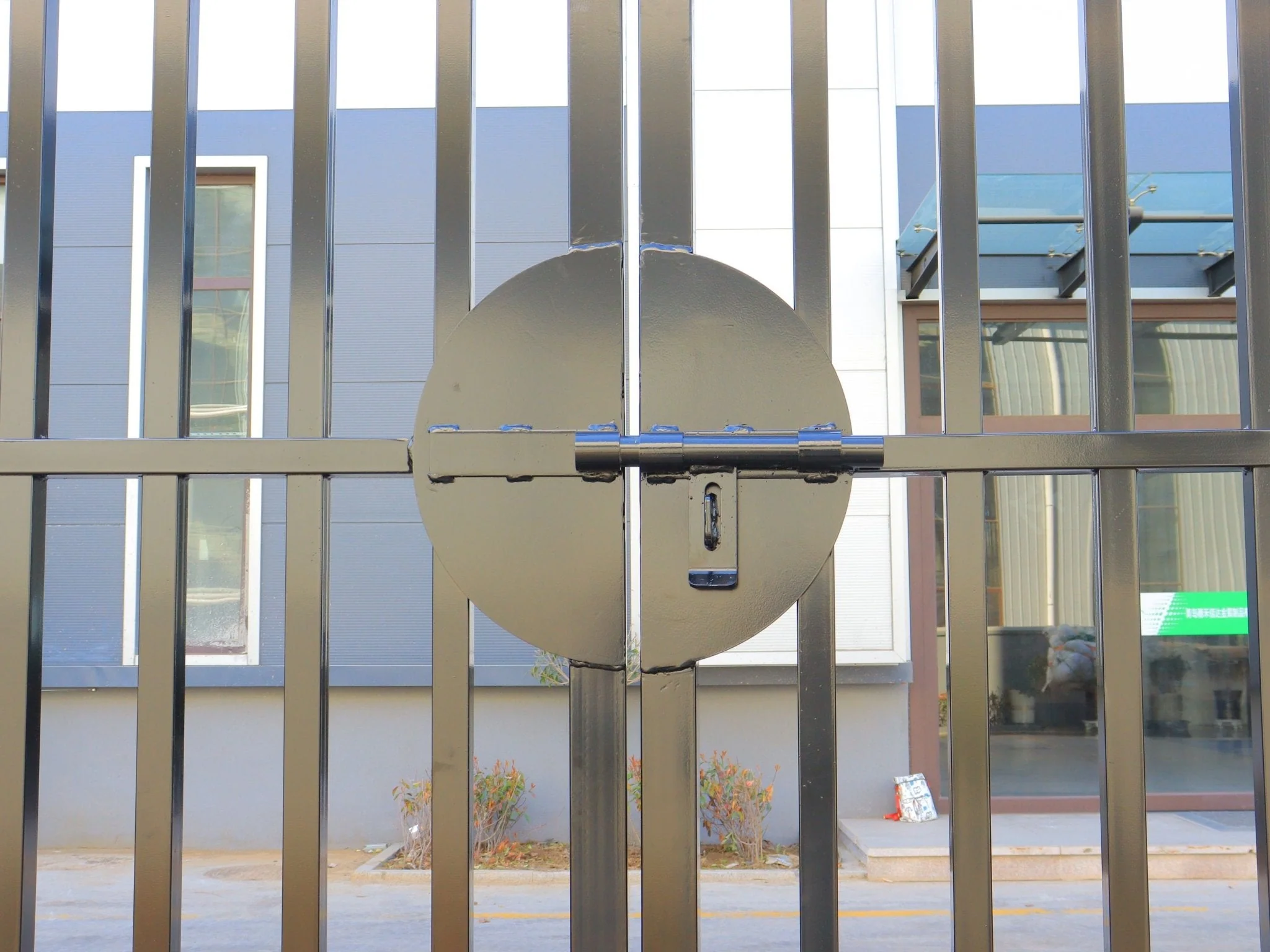 NEW 20 FT Metal Farm Gate | Driveway Entry Design Dual-Swing Gate Kit TM2006NCF101 - Image 7