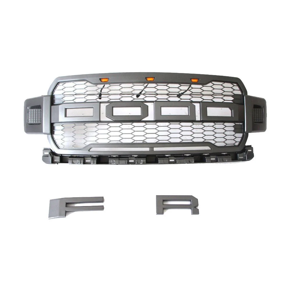 NEW 2018-2020 Ford F-150 Raptor Style Grill w/ LED Lights FD001G