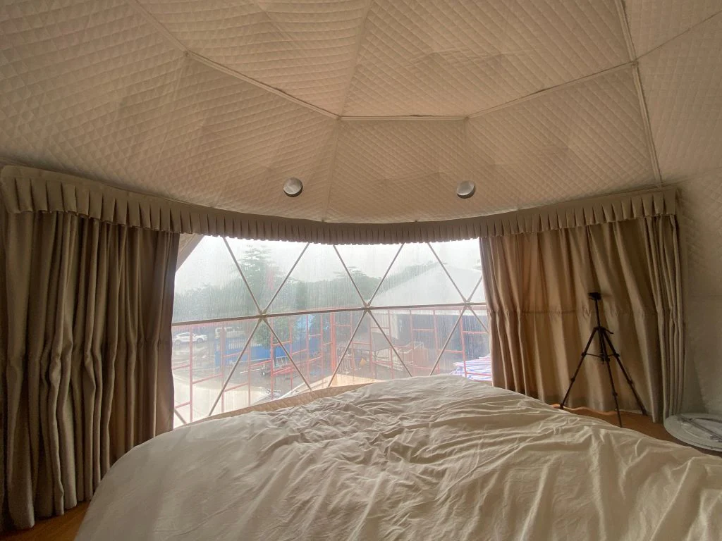 New 20FT Deluxe Eco Dome Glamping Tent – Geodesic Dome Building for Luxury Camping 112520GD - Image 7