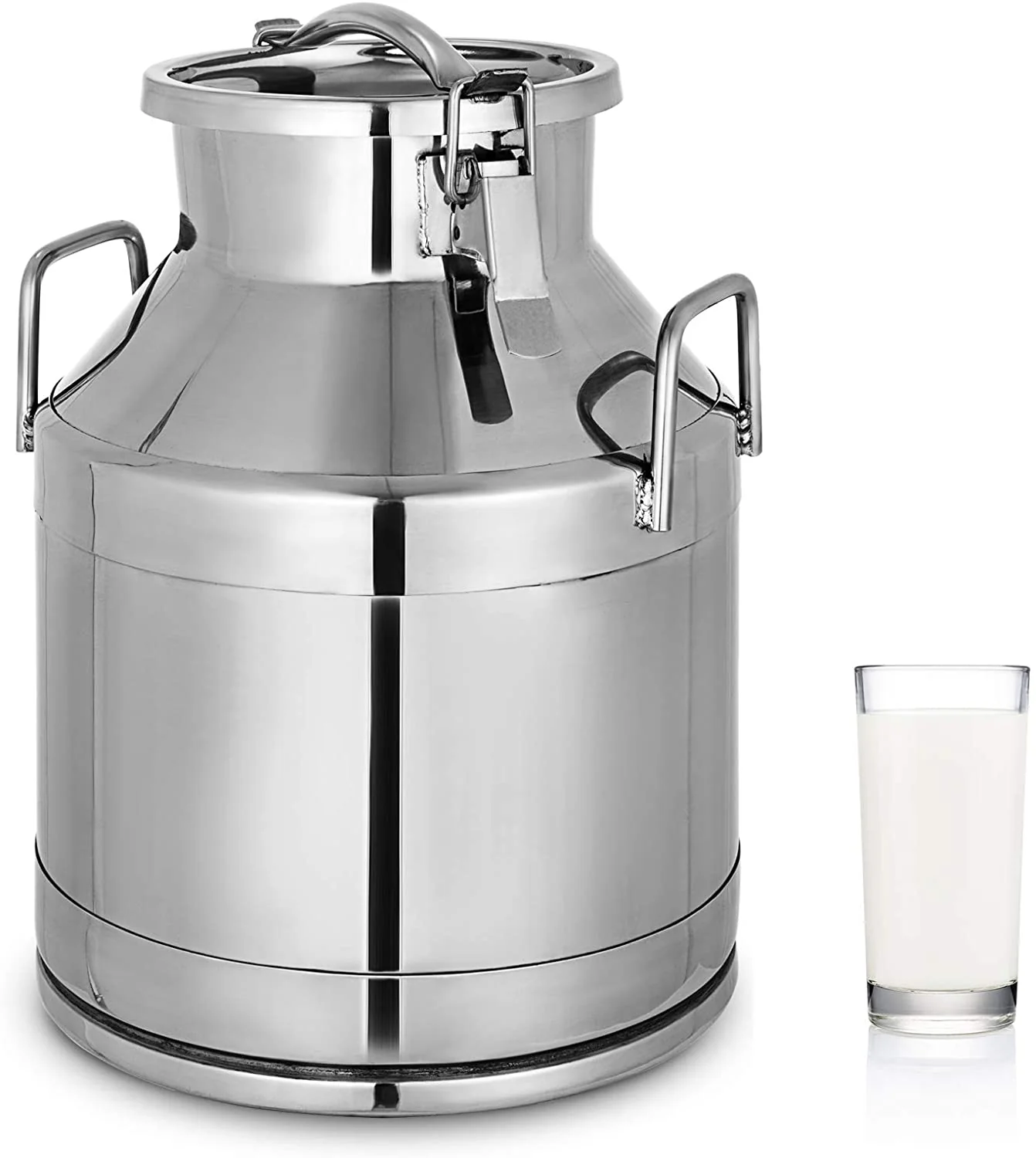 New 20L Stainless Steel Milk Can & Wine Pail – Food-Grade Storage Container NNTL20L