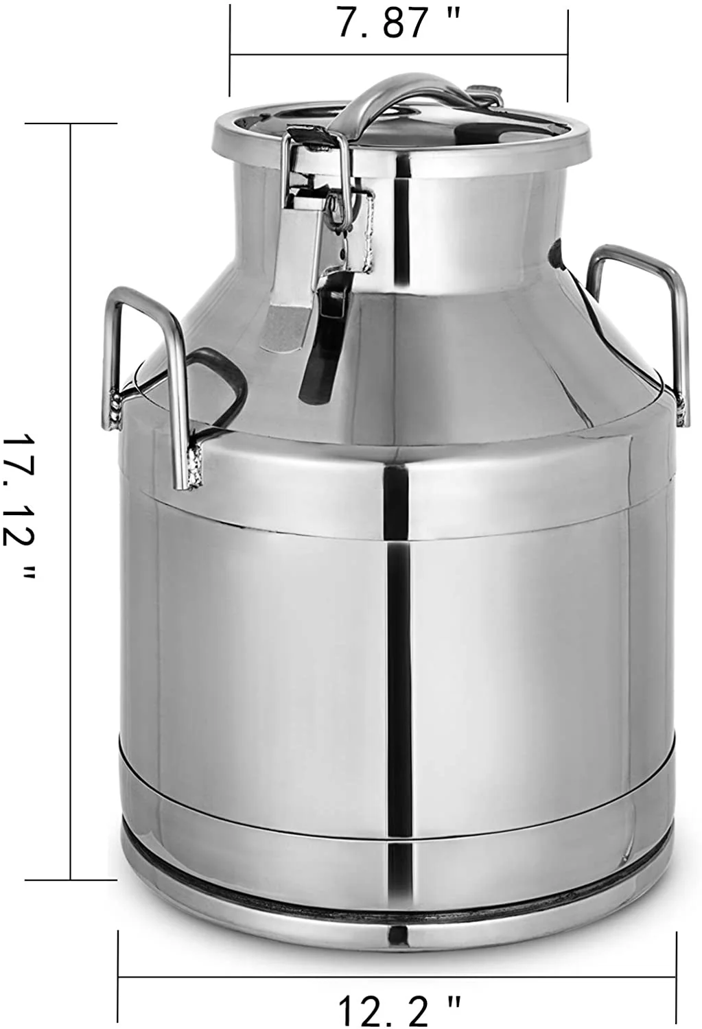 New 20L Stainless Steel Milk Can & Wine Pail – Food-Grade Storage Container NNTL20L - Image 9