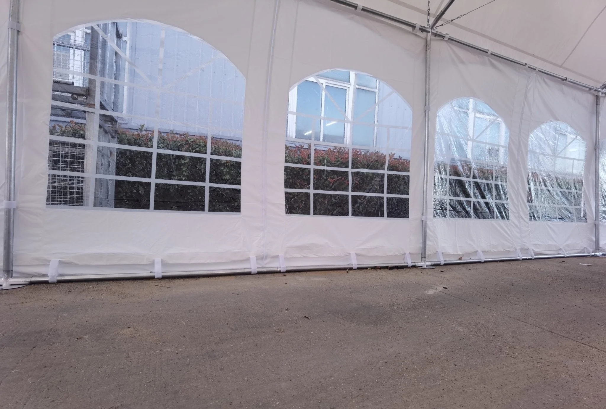 New 20x40 PVC Commercial Grade Transparent Party Tent with Ground Bar – 0W2040 - Image 10
