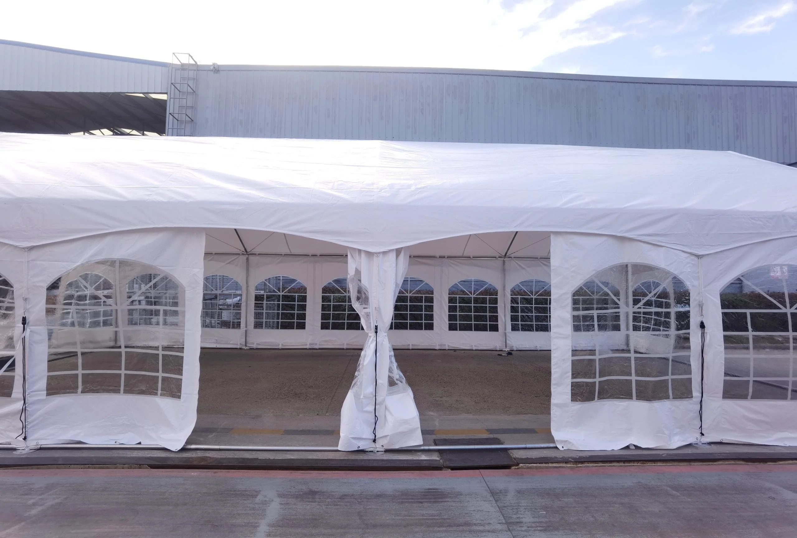 New 20x40 PVC Commercial Grade Transparent Party Tent with Ground Bar – 0W2040 - Image 12