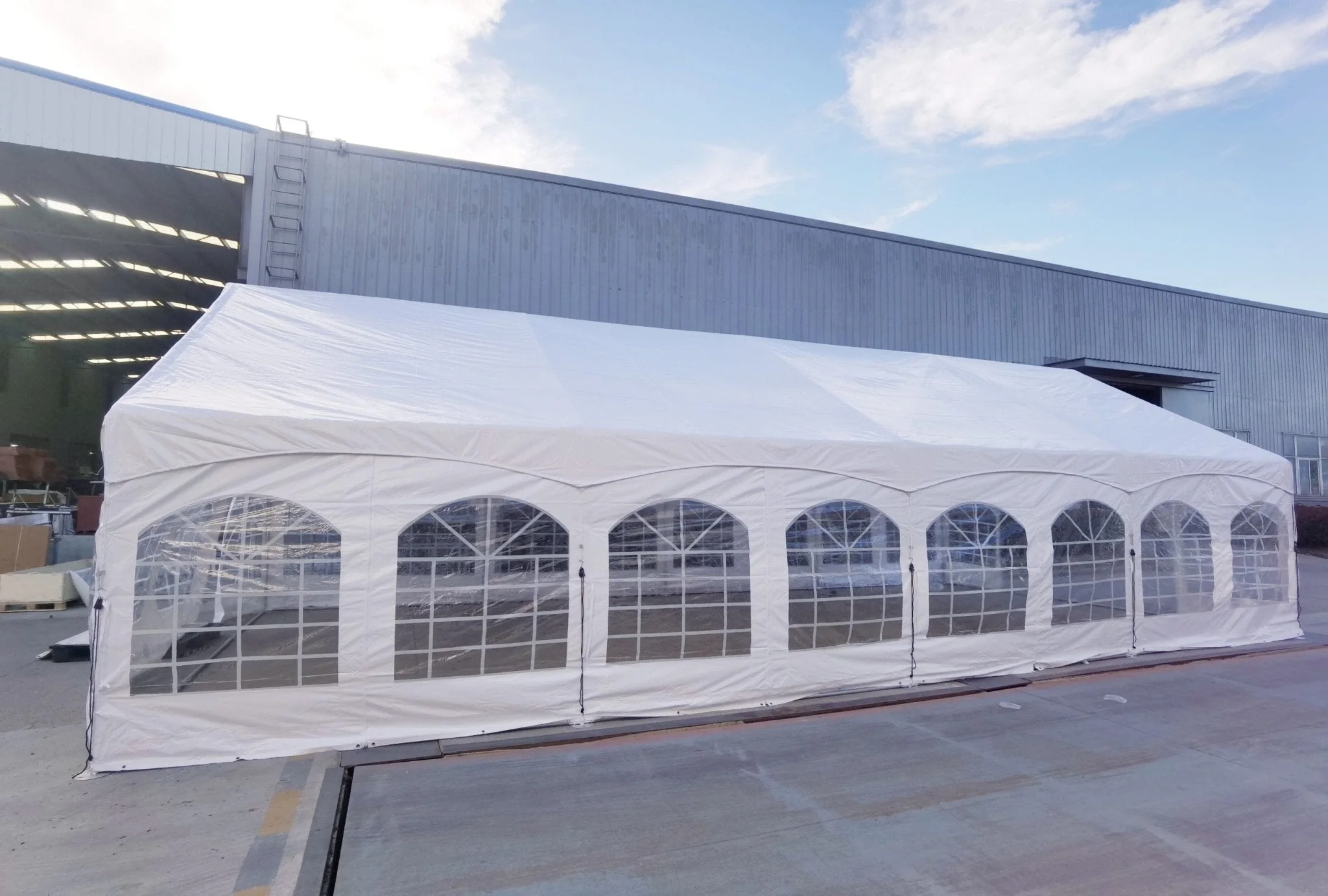 New 20x40 PVC Commercial Grade Transparent Party Tent with Ground Bar – 0W2040 - Image 15