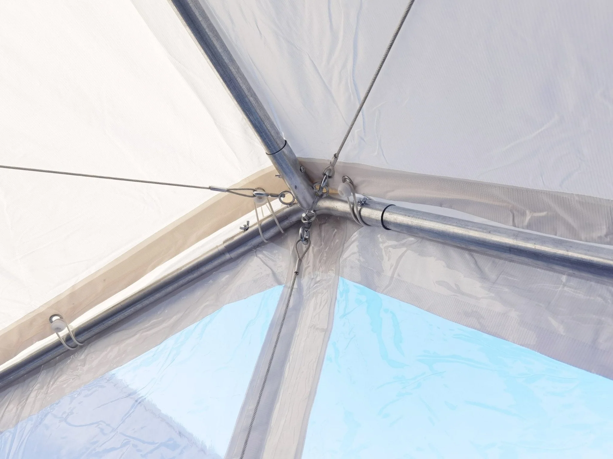 New 20x40 PVC Commercial Grade Transparent Party Tent with Ground Bar – 0W2040 - Image 16