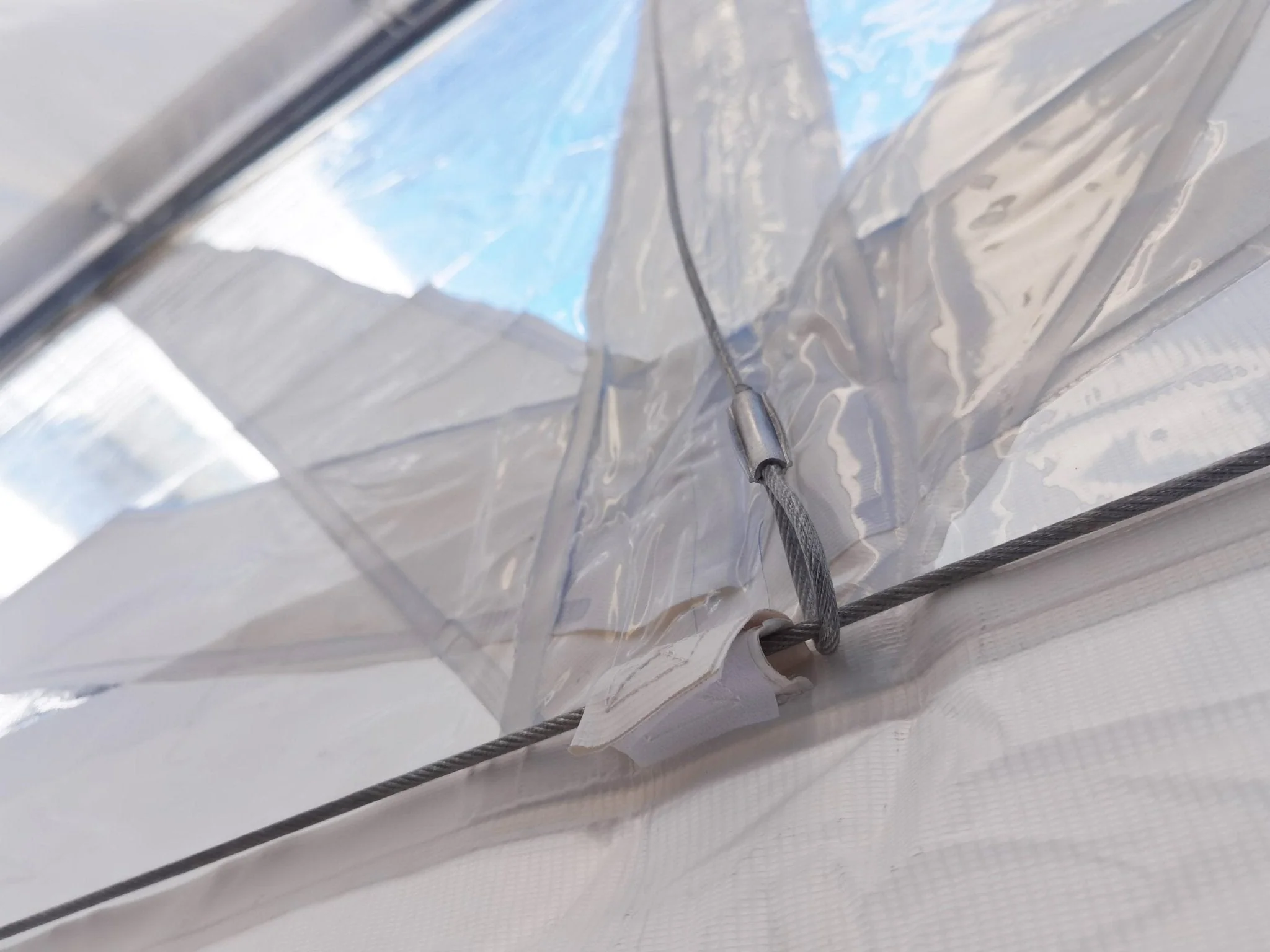New 20x40 PVC Commercial Grade Transparent Party Tent with Ground Bar – 0W2040 - Image 6