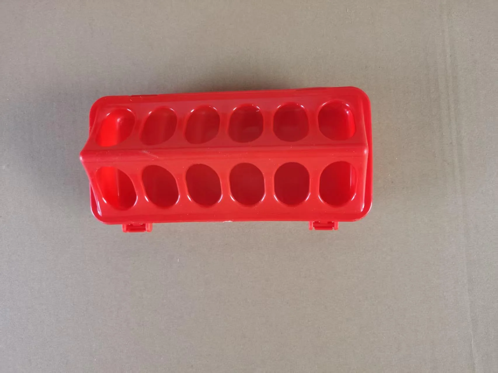 28 & 18 Hole Chick, Pigeon & Quail Feeder – 50cm Durable Plastic Poultry Feeder with Flip-Top Lid866051 - Image 4