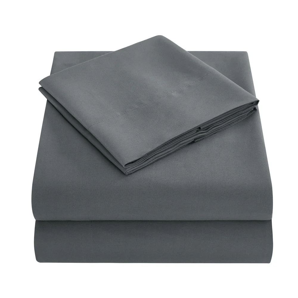 New 3-Piece Twin Brushed Microfiber Sheet Set – Soft, Wrinkle-Resistant Bedding