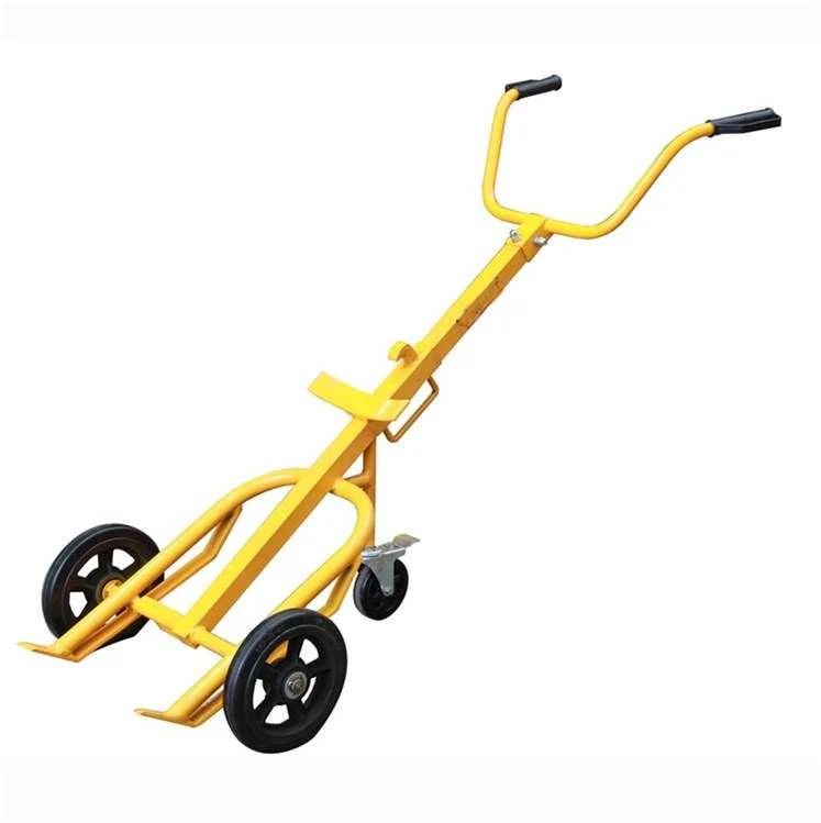 3-Wheel Portable Drum Dolly Trolley – Heavy-Duty Steel Barrel Cart DE400 - Image 3