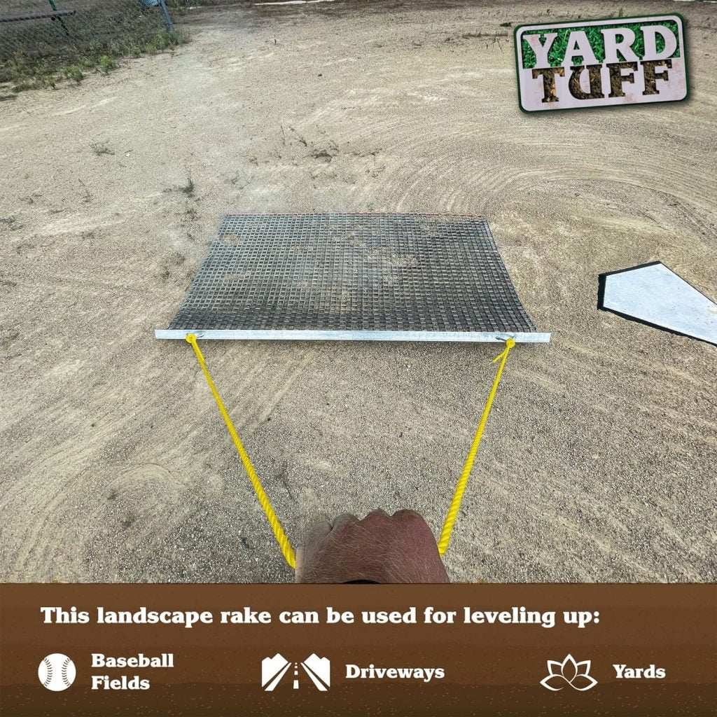 New 3 x 5 ft Steel Drag Mesh Mat — Heavy-Duty Durable Ground Drag 9242110 - Image 2