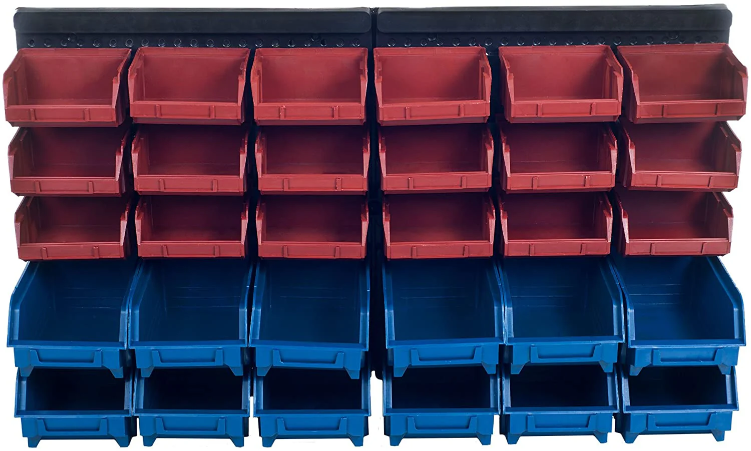 NEW 30 Pcs Wall Mounted Storage Bins & Backboard WT20761 - Durable Plastic Organizer - Image 2