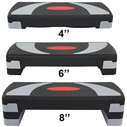 New 31″ Adjustable Workout Aerobic Exercise Stepper – S3056
