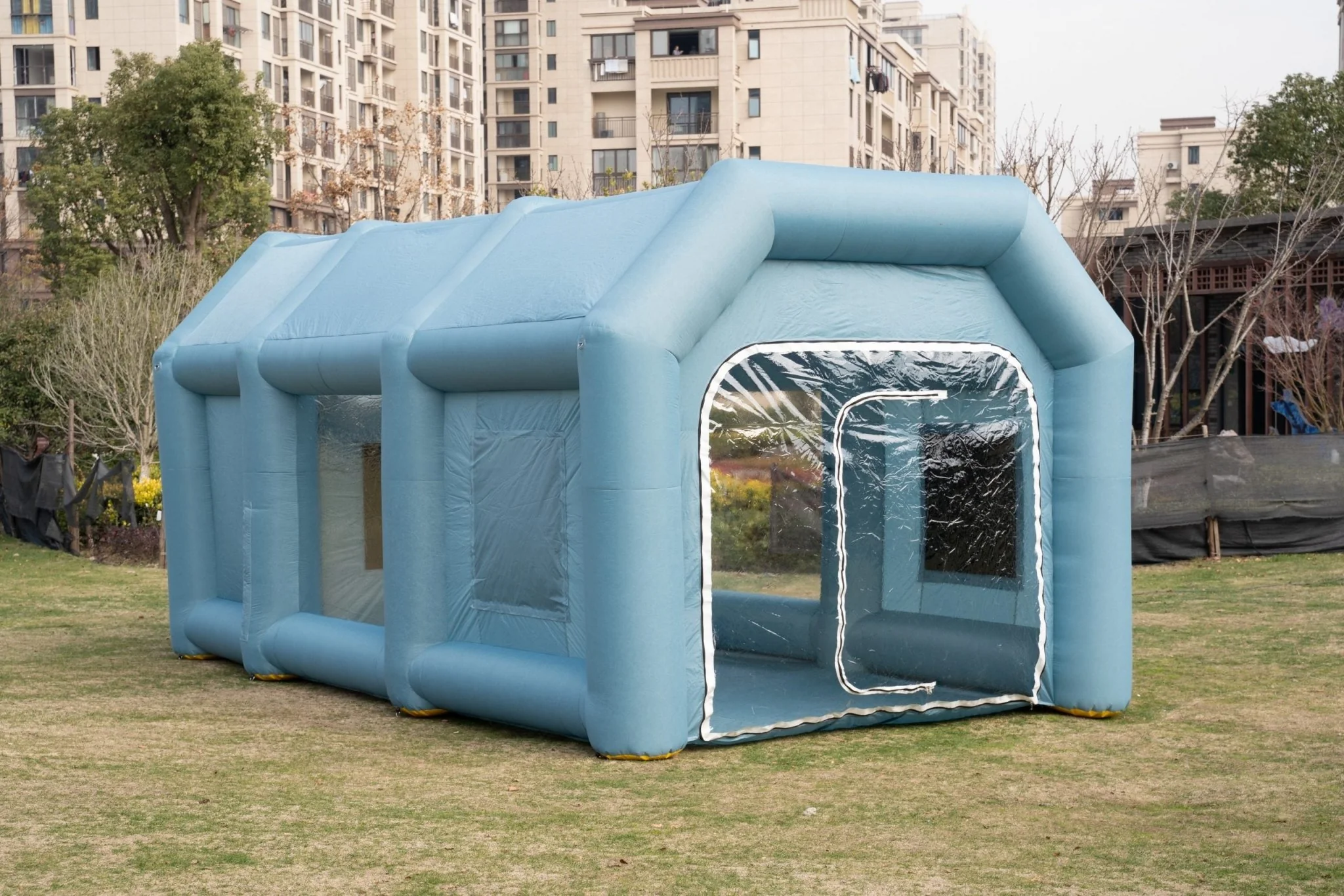 NEW 32ft Inflatable Autobody Spray Paint Booth S1199 - Image 2