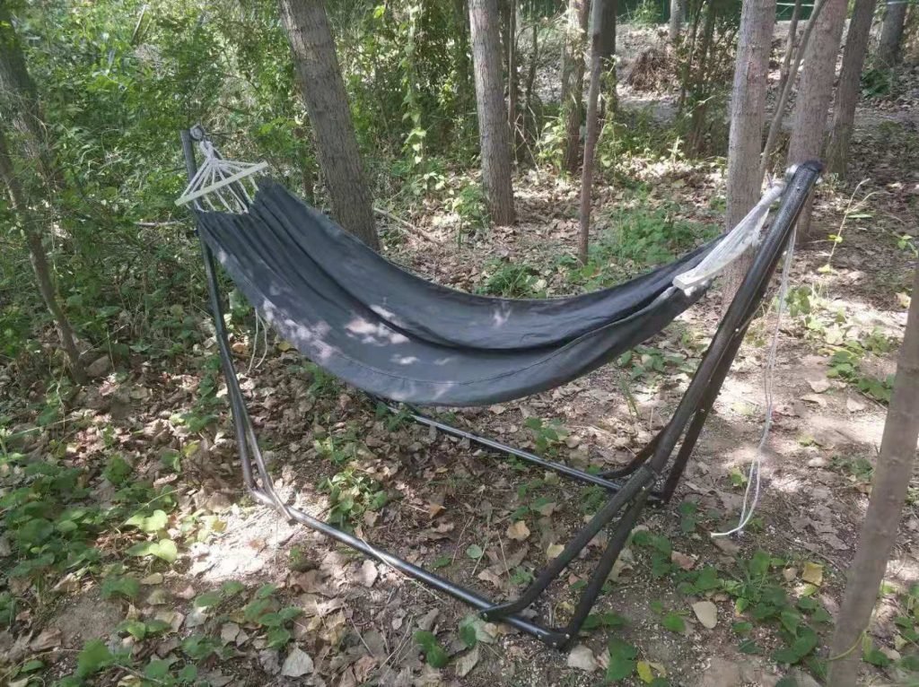 New 440lbs Capacity Hammock with Heavy-Duty Metal Stand – Portable Indoor/Outdoor Use 527BHS - Image 12
