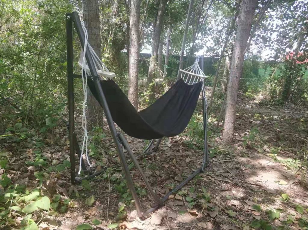 New 440lbs Capacity Hammock with Heavy-Duty Metal Stand – Portable Indoor/Outdoor Use 527BHS - Image 17
