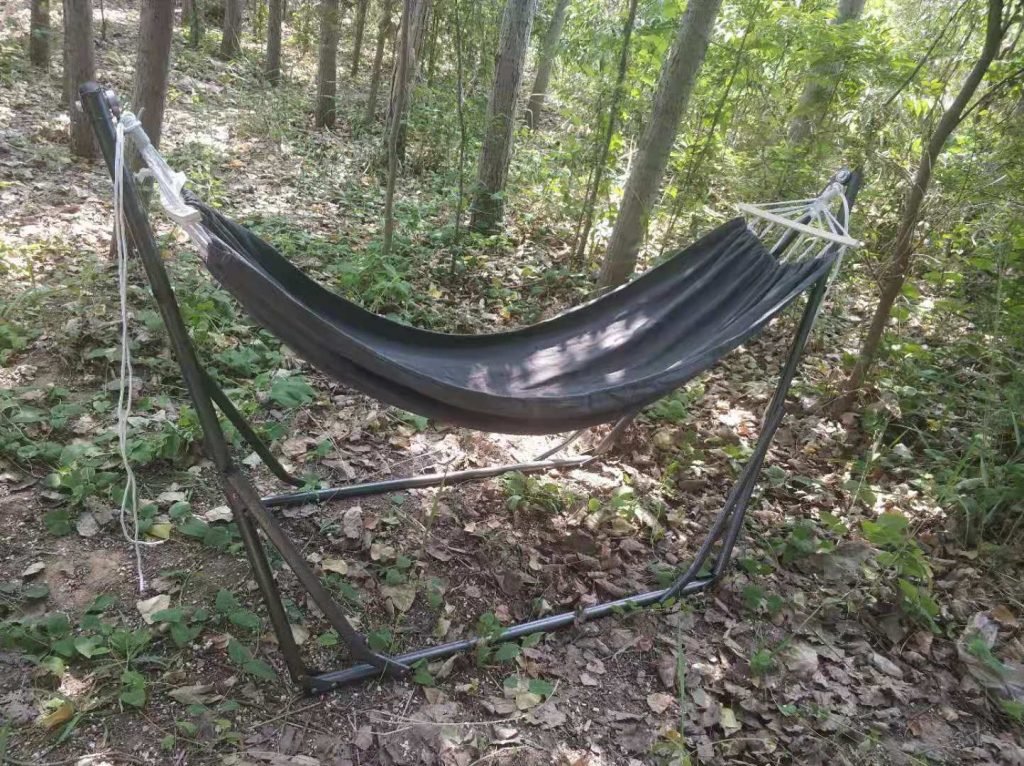 New 440lbs Capacity Hammock with Heavy-Duty Metal Stand – Portable Indoor/Outdoor Use 527BHS - Image 7