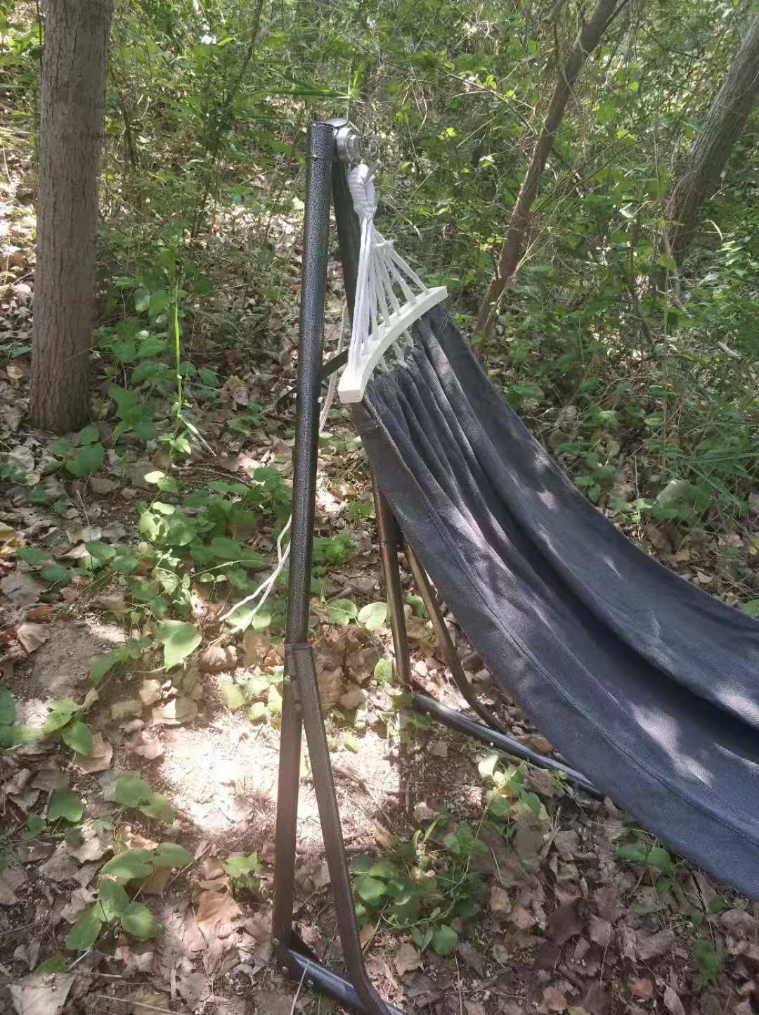 New 440lbs Capacity Hammock with Heavy-Duty Metal Stand – Portable Indoor/Outdoor Use 527BHS - Image 8