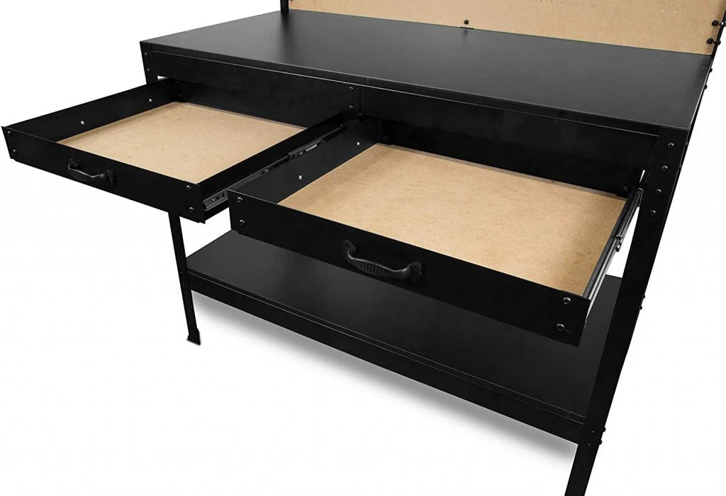 New 48-Inch Workbench Light with Built-In Power Outlets – Heavy Duty Workshop Lighting WT006C - Image 4