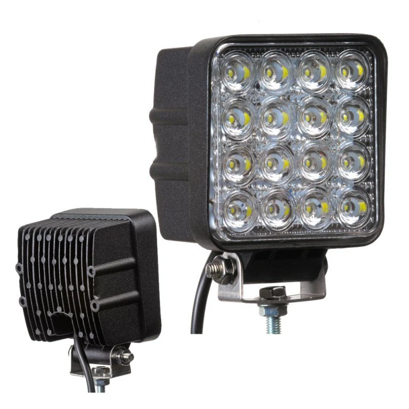 New 48W LED Offroad Work Light Bar – 12V/24V Waterproof Spot Light for ATV, Truck, SUV, Tractor | SKU: LED48WL - Image 2
