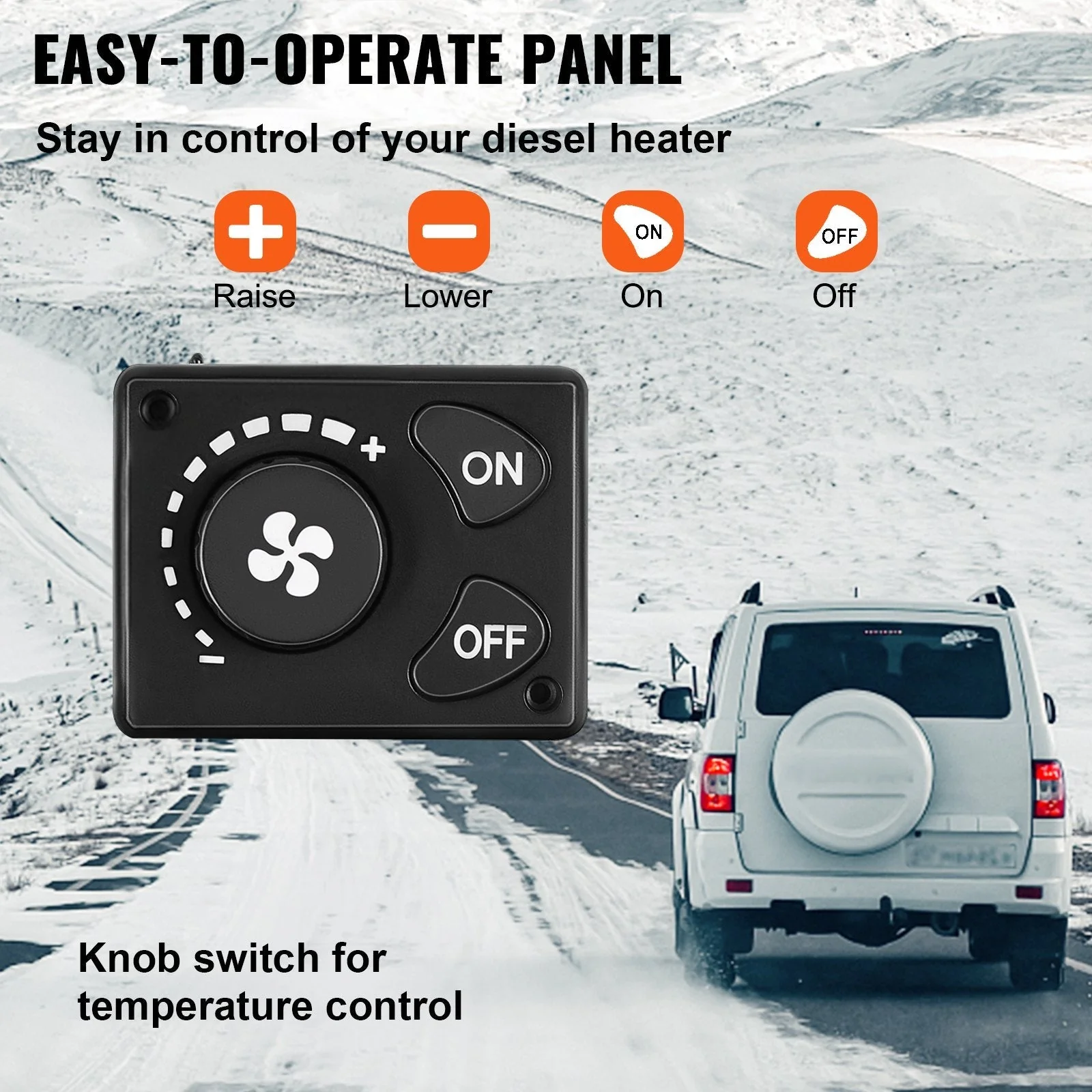 New 5KW Diesel Air Heater 12V – Compact All-in-One Heater AH05121 - Image 10