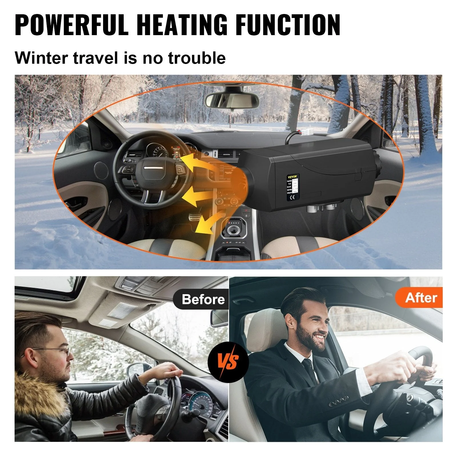 New 5KW Diesel Air Heater 12V – Compact All-in-One Heater AH05121 - Image 8