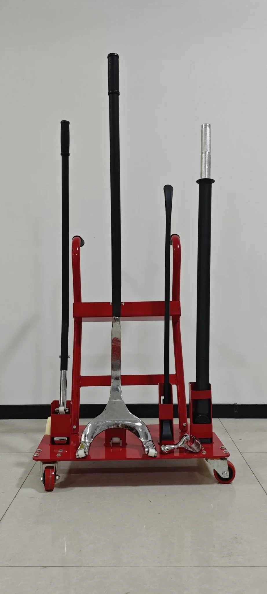 New 6-Piece Tire Bar Changing Tool Set with Rolling Cart – Heavy Duty Tire Repair Kit 119TB - Image 4
