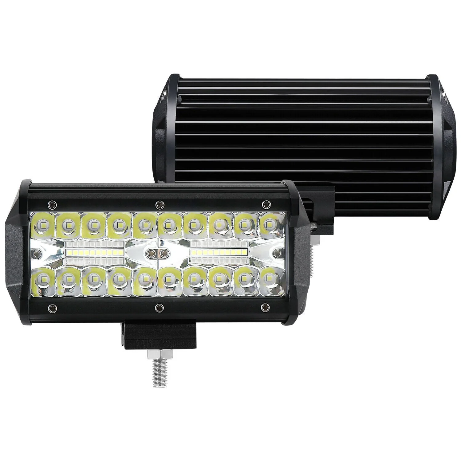 7″ 240W LED Light Bar Spot Flood Combo IP67 Off-Road Driving Light for Trucks ATV UTV 214710