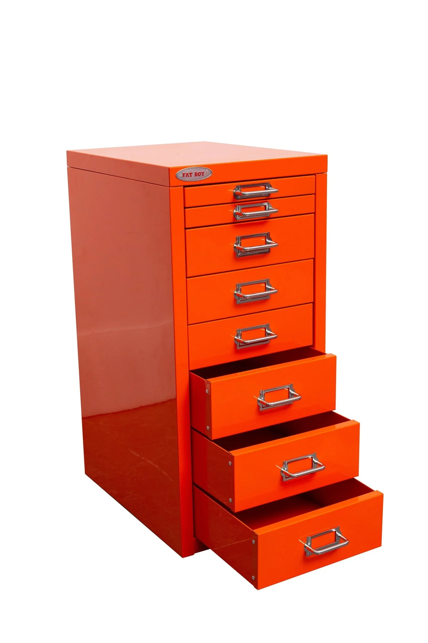 New Fat Boy Steel Under-Desk Storage Cabinet for Parts & Tools – 3, 6, 8 Drawer Compact Metal Organizer for Workshop & Garage - Image 13