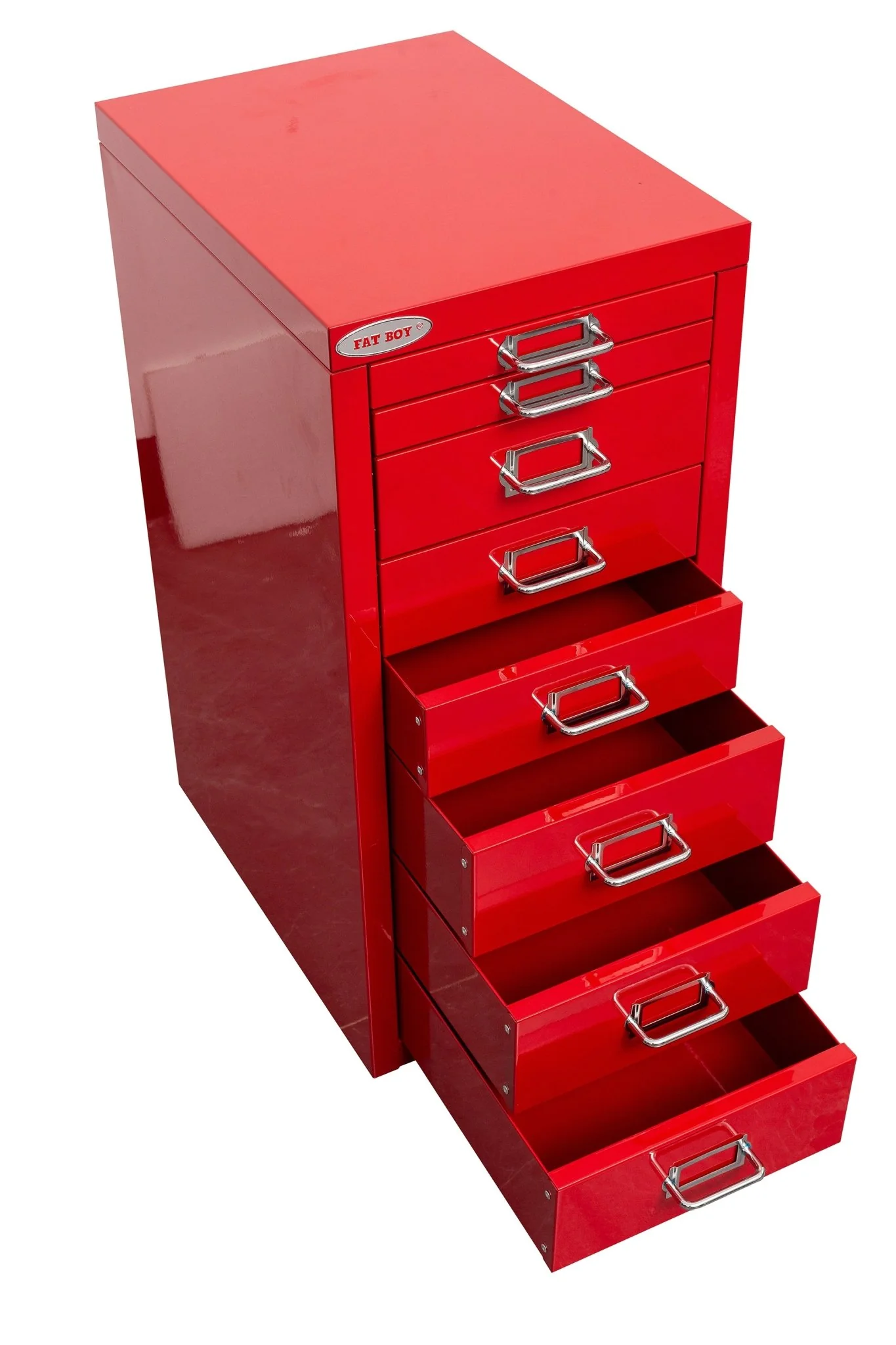 New Fat Boy Steel Under-Desk Storage Cabinet for Parts & Tools – 3, 6, 8 Drawer Compact Metal Organizer for Workshop & Garage - Image 23