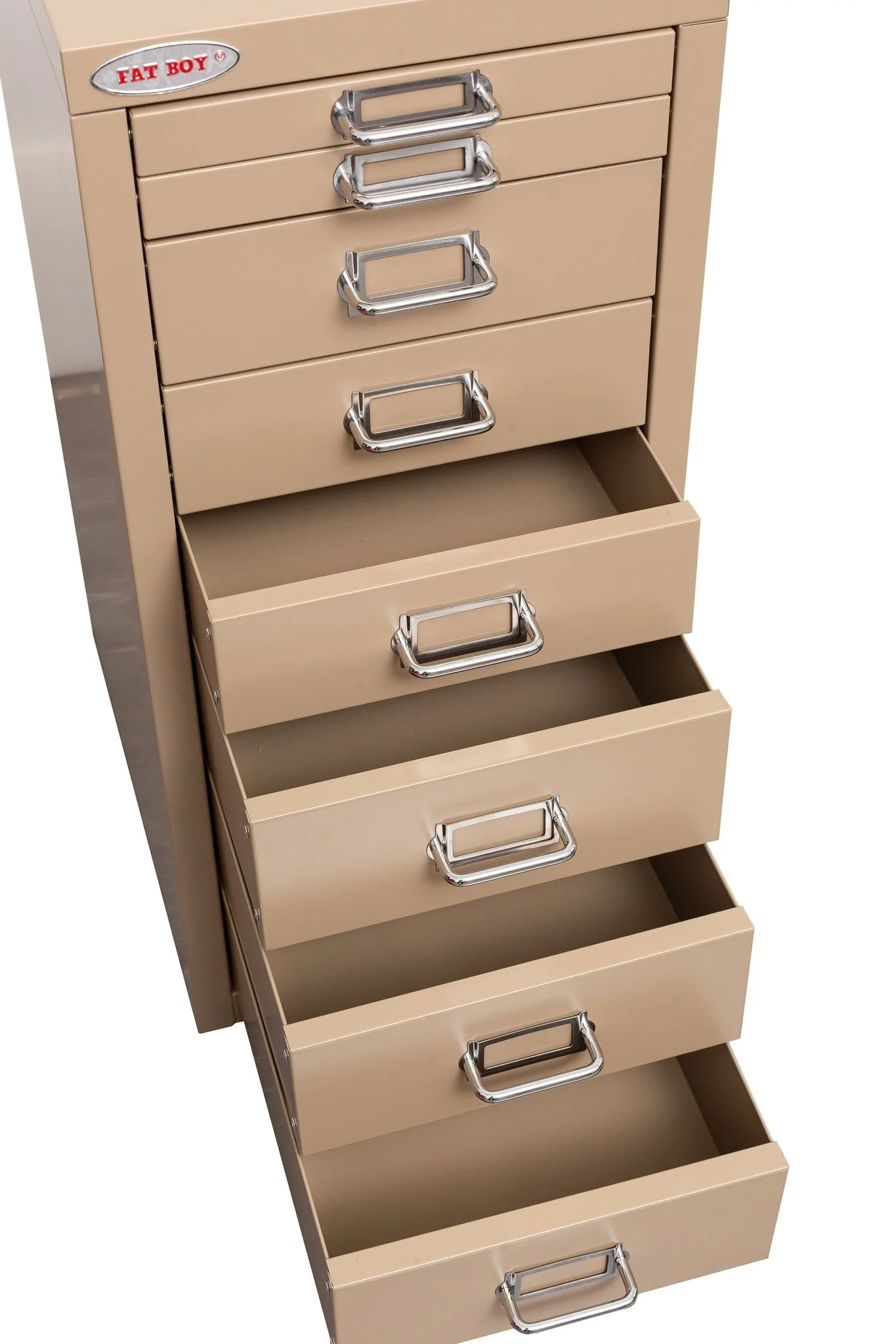New Fat Boy Steel Under-Desk Storage Cabinet for Parts & Tools – 3, 6, 8 Drawer Compact Metal Organizer for Workshop & Garage - Image 7