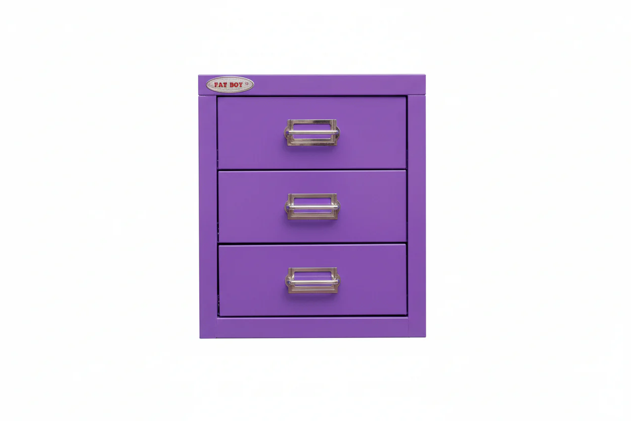 New Fat Boy Steel Under-Desk Storage Cabinet for Parts & Tools – 3, 6, 8 Drawer Compact Metal Organizer for Workshop & Garage - Image 72