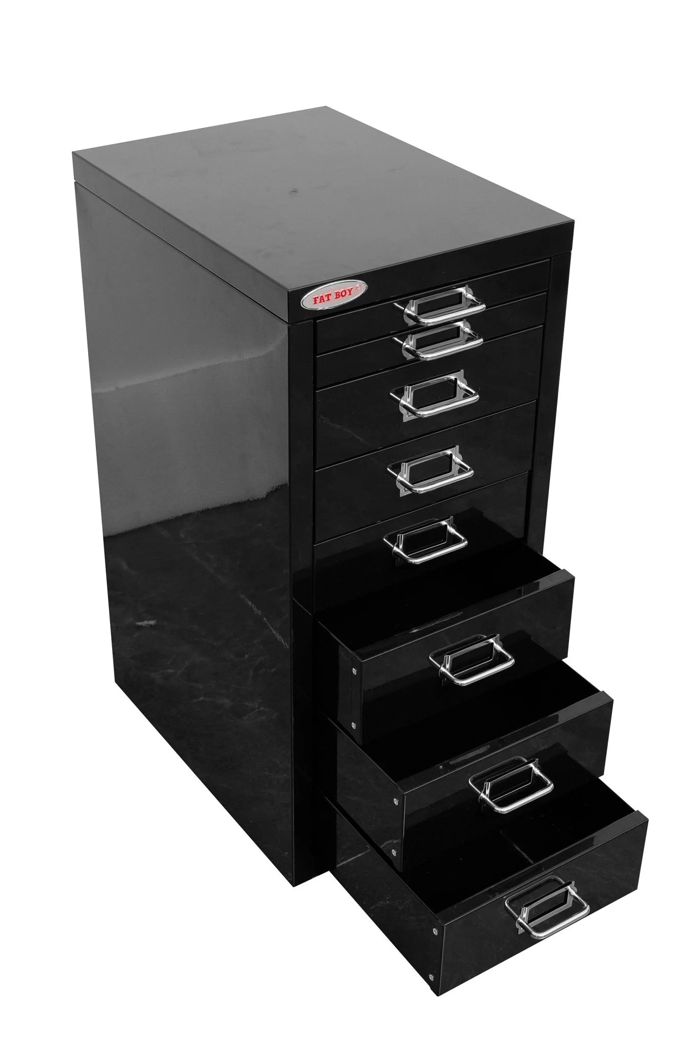 New Fat Boy Steel Under-Desk Storage Cabinet for Parts & Tools – 3, 6, 8 Drawer Compact Metal Organizer for Workshop & Garage - Image 76