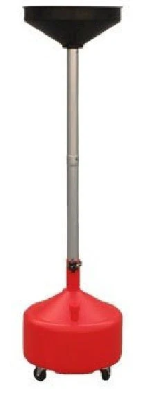 New 8-Gallon Portable Waste Oil Drain – Mobile Oil Drain Tank for Auto Shops & Garages S1096