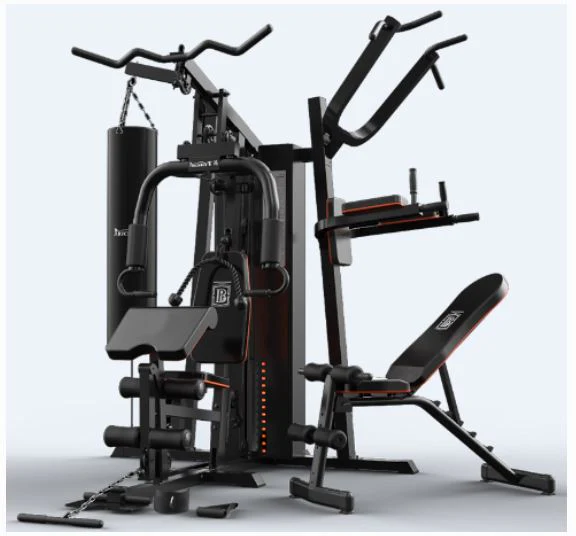 New 8-in-1 Combination Weight Lifting & Workout Exercise Machine – Full Body Gym Station 523650