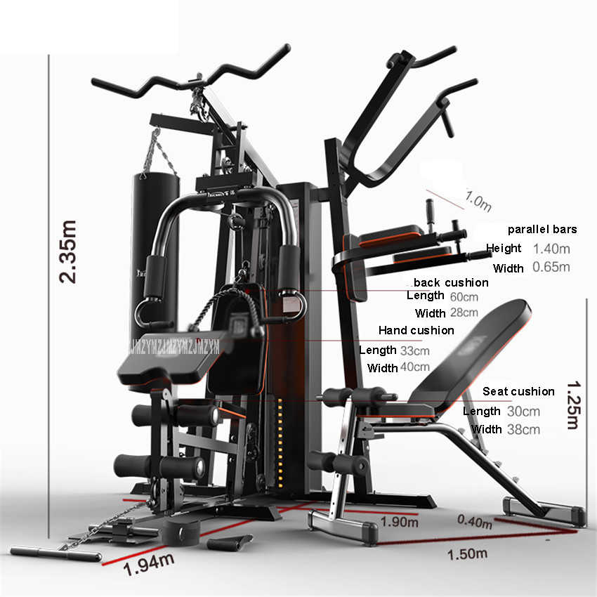 New 8-in-1 Combination Weight Lifting & Workout Exercise Machine – Full Body Gym Station 523650 - Image 3