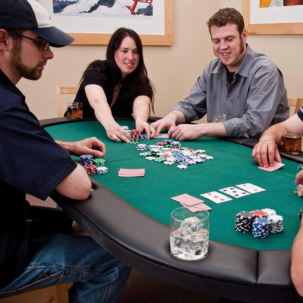 New 8 Person 6FT Folding Poker Table – Card Game Table for Home & Casino Night PKT202S - Image 5