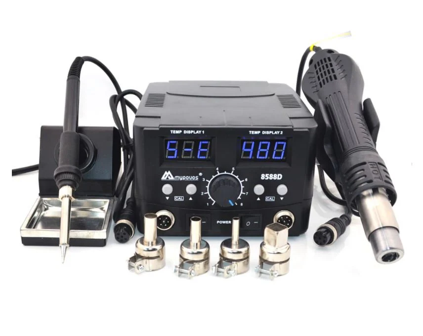 800W Digital Hot Air Soldering Station with LED Display YCD8582 Y8582 - Image 3